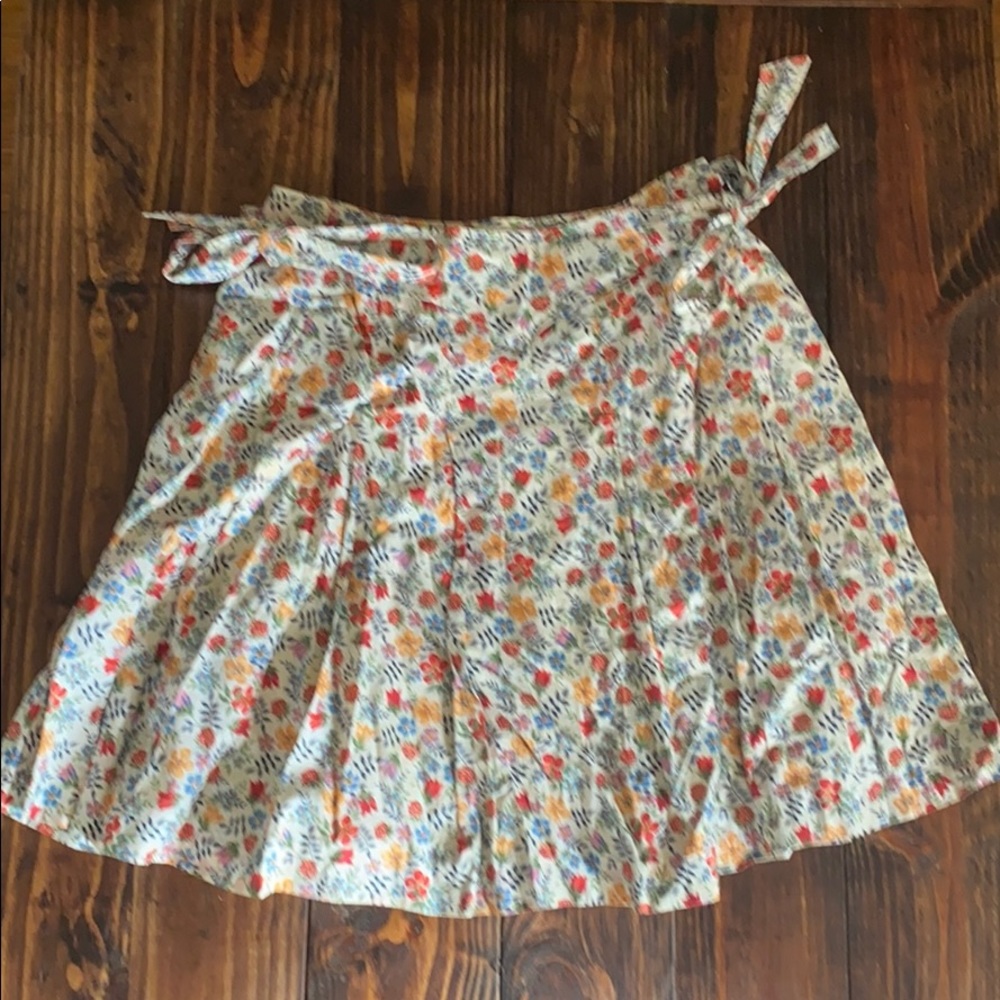 Vintage Cacharel flower print skirt